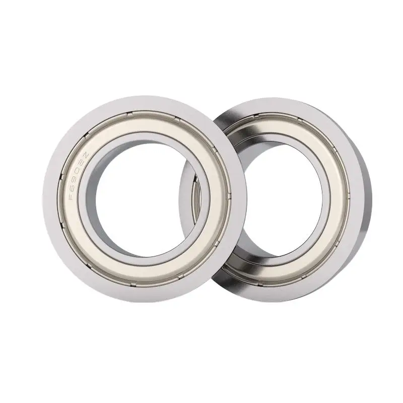 5/10PCS ABEC-5 Flange Ball Bearing F6900 F6901 F6902 F6903 F6904 F6905 F6906 ZZ Z RS Thin Wall Metal Shielded Flanged Bearings