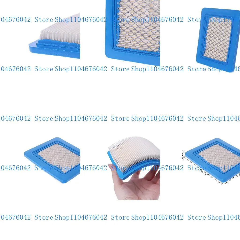 5asd Air Filter  Service Replacing  Lawn Mower White & Blue Quality Plastic Material