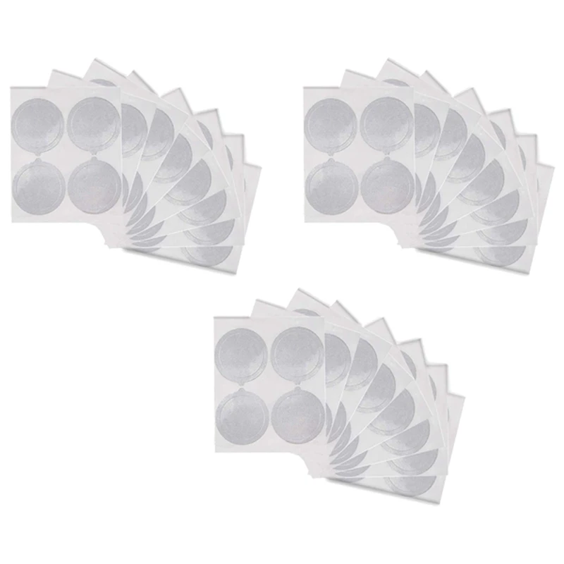 

300 PCS 37MM Aluminum Foil Lids Aluminum Lids Seals Foil Lids Compatible With For Nespresso Capsules Coffee Pods