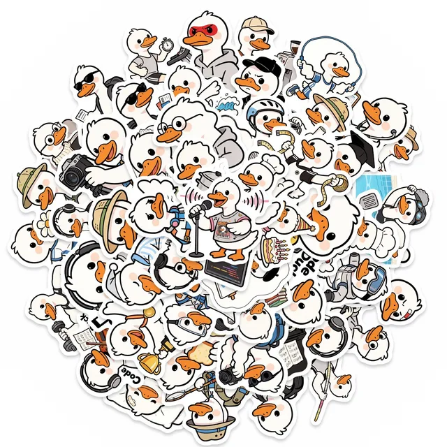 Duck Doodle Sticker Pack (50pcs)