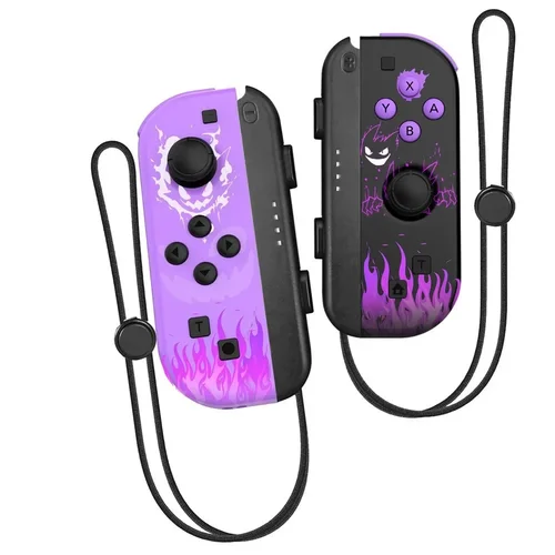Mango Multicolor para Nintendo Switch giroscopio de 6 ejes mango de juego inalámbrico doble vibración Joycons Switch controlador joystick