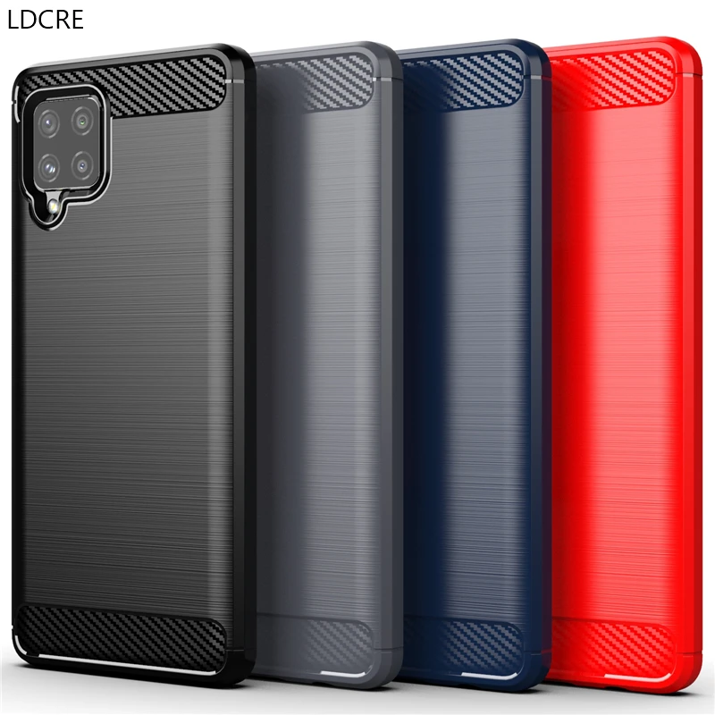 For Samsung Galaxy A42 Case Silicone Soft Case For Samsung A42 Cover For Samsung Galaxy A42 5G A12 A41 M51 Case Protective Cover