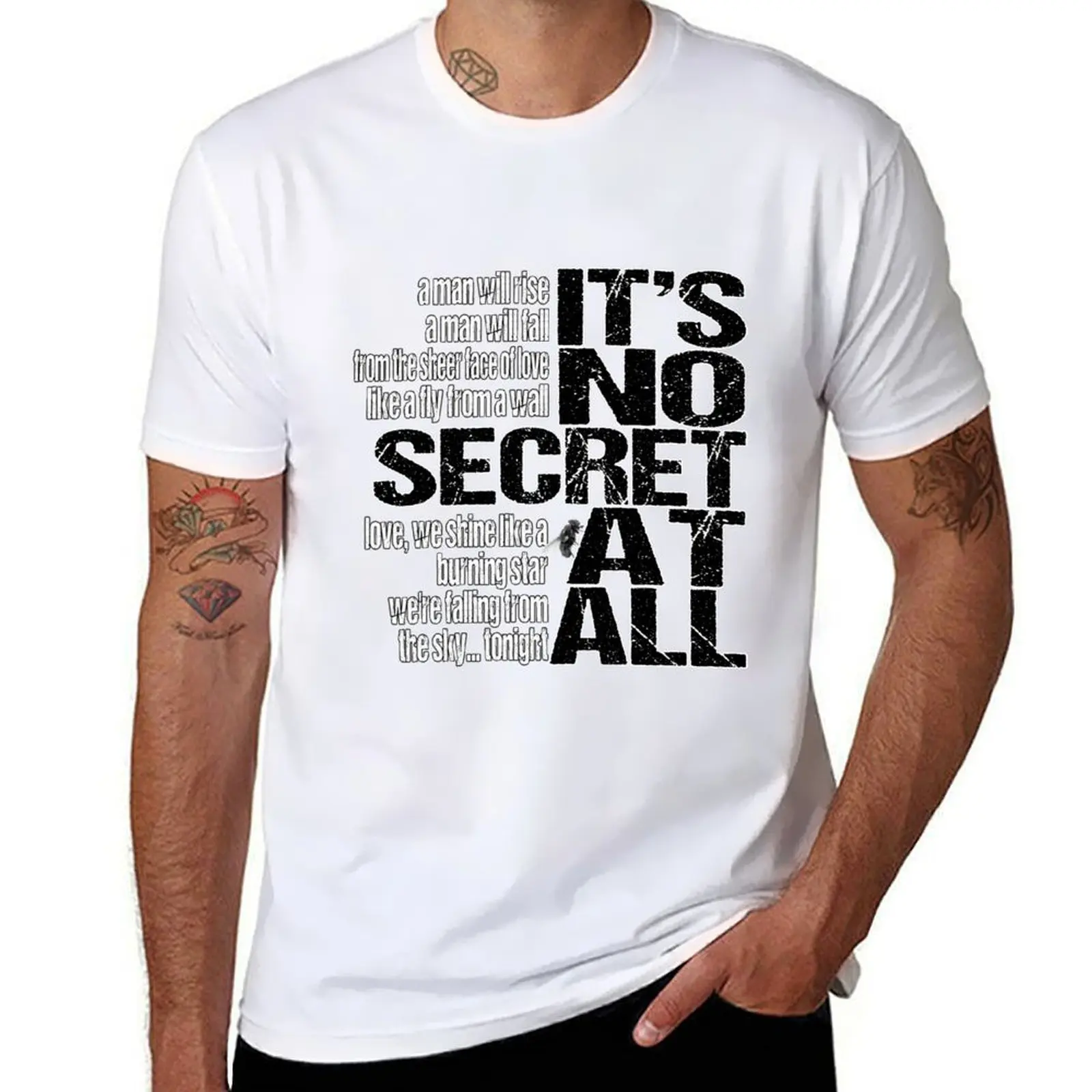 

u2 The fly secret T-Shirt t shirts for man slim fit t shirt man luxury T-Shirt