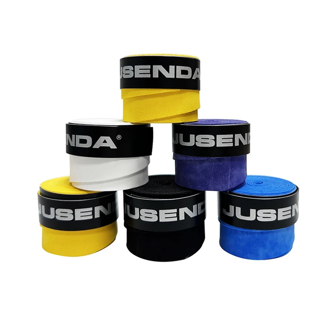 JUSENDA Badminton Hand Glue Dry Antypoślizgowa opaska przeciwpotna Rakieta do tenisa plażowego Badminton Hand Glue Jump Rope Fishing Rod Wrap Grip Tape