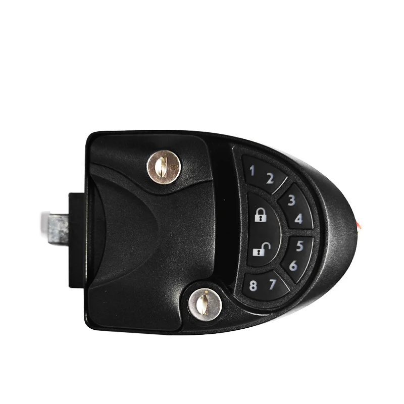 قفل مشفر للباب مع جهاز تحكم عن بعد لمقطورة تخييم متنقل RV Caravan
