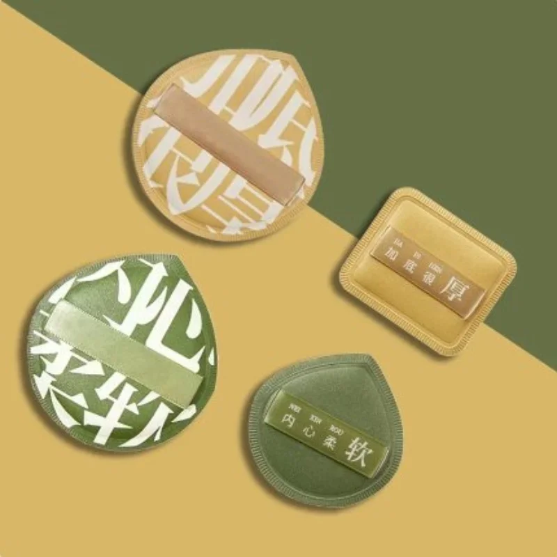 Een Set Van 3 Zachte Luchtkussen Puff Concealer Borstel Ronde Make-Up Blender Sponzen Elastische Marshmallow Cosmetische Foundation Poederset