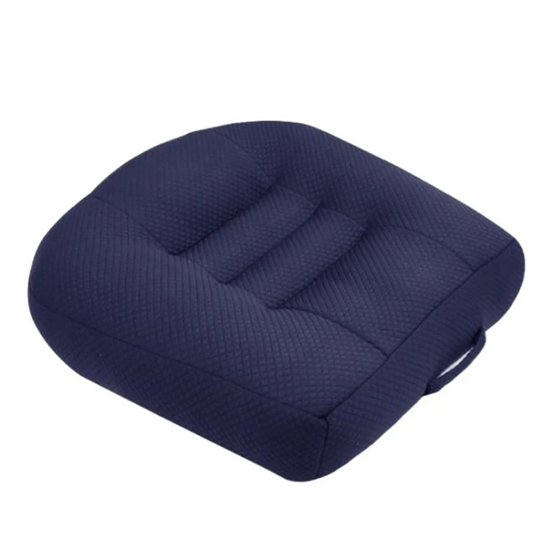 

Car Driving Seats Cushion Dwarf Driver Thickening Booster Cushion Heightened Office Chair Cushion for Cars Trucks Blue