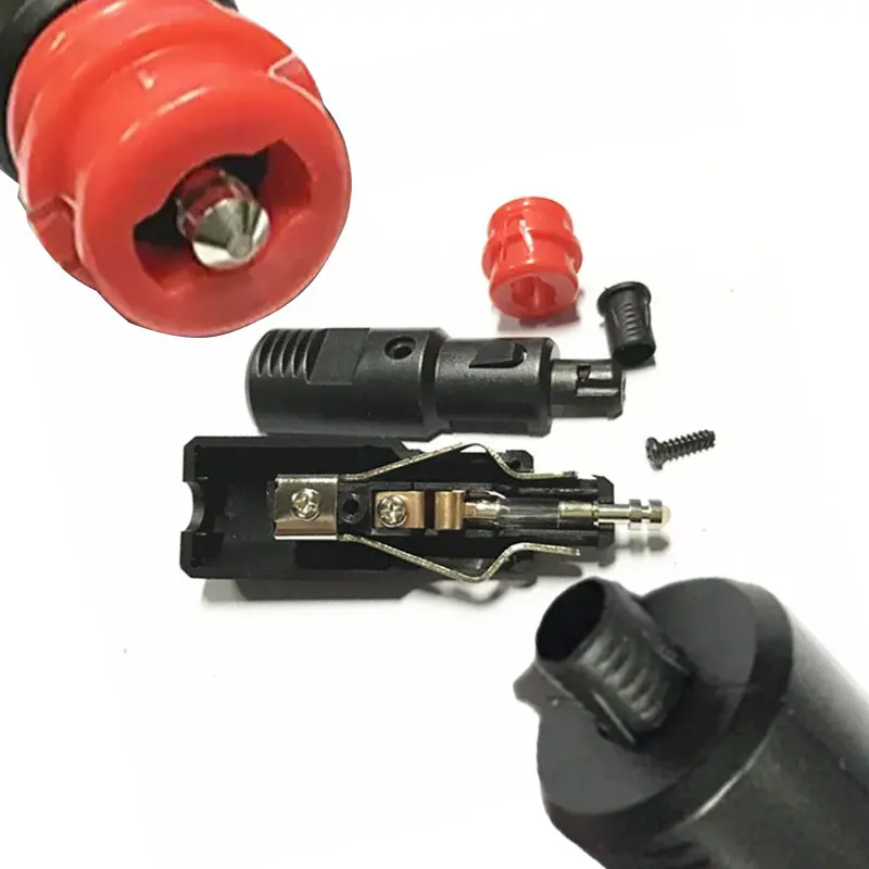 

1pc Car Vehicle Lighter Socket Plug Connector Male Plug Universal 12V-24V 8A Car Cigarette Lighter Plug Car Accessories