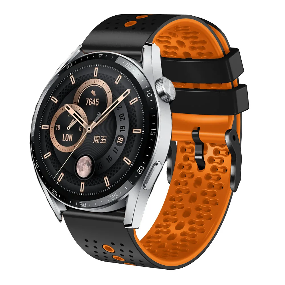 Correa de silicona para reloj inteligente Amazfit GTR 4, correa de repuesto de 22mm, pulsera Stratos GTR4/3 Pro de 47mm/GTR3 GTR2 2e