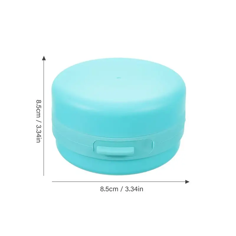 Silicone Bathing Brush Head Scrubber Brush Soap Box Showering Brush Portable Bathing Scrubber Hair Body Shower Brush Care Tools