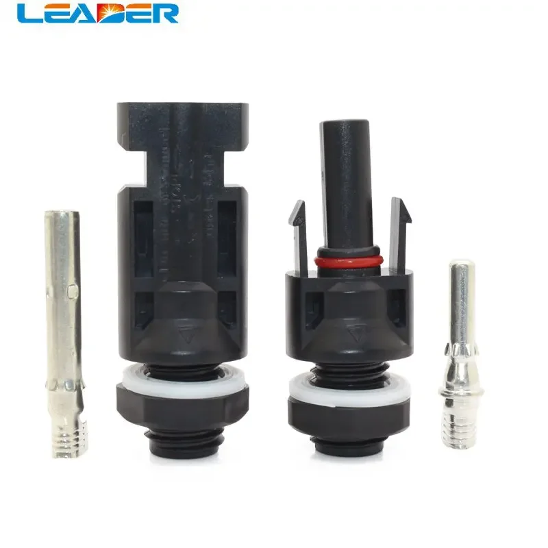 

LEADER SOLAR 100 Pairs A Lot Hot Selling IP67 Male and Female M and F PV Connector for Solar Panel LJ0124 Solar Mainland China