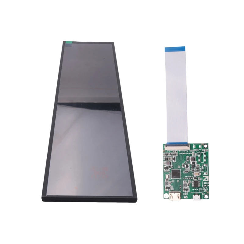 8.8-Inch 1920X480 Resolution 600-Brightness Bar LCD Display, MIPI Interface, HSD088IPW1-A00 With Driver Board