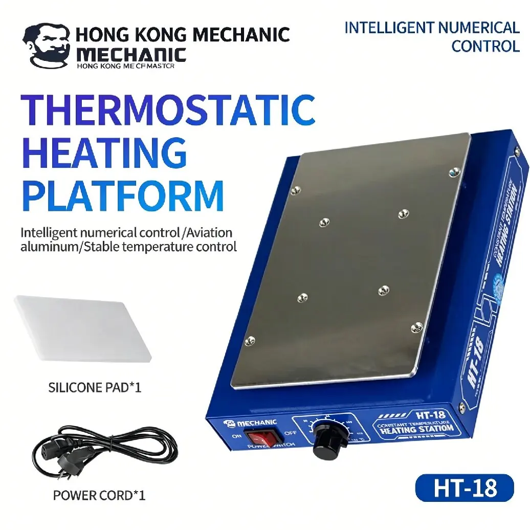 MECHANIC HT-18 LCD Screen Heating Separator for Mobile Phone Tablet Repair Screen Disassembly Circuit Board Repair Heating Tool