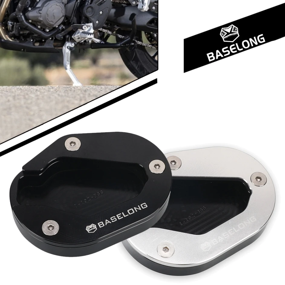 

Side Stand Extension Pad Support Plate Enlarge Stand FOR TIGER 900 900GT Tiger 850 Sport 20-24 TIGER900GT ARAGON EDITION 23-2024