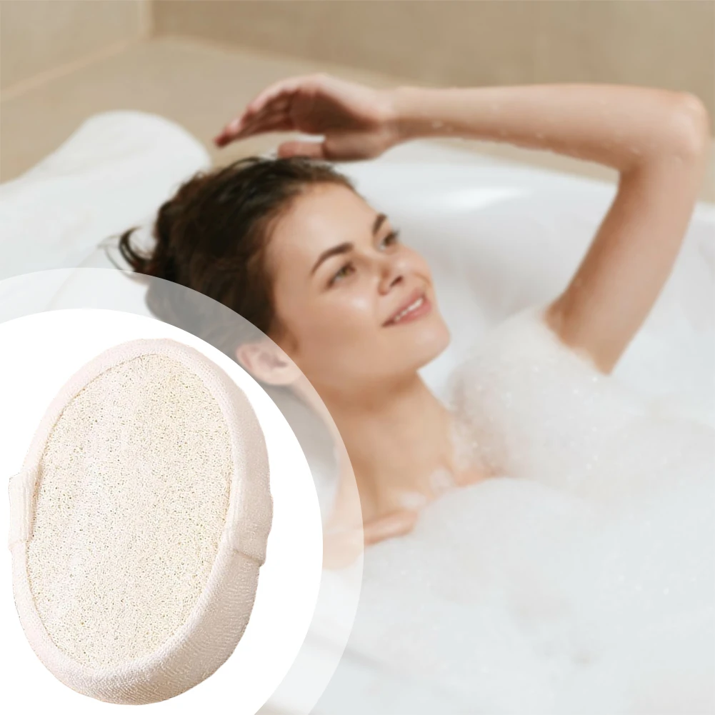 

Natural Loofahs Exfoliating Body Scrubber, Quick-Drying Lightweight Design For Home Travel