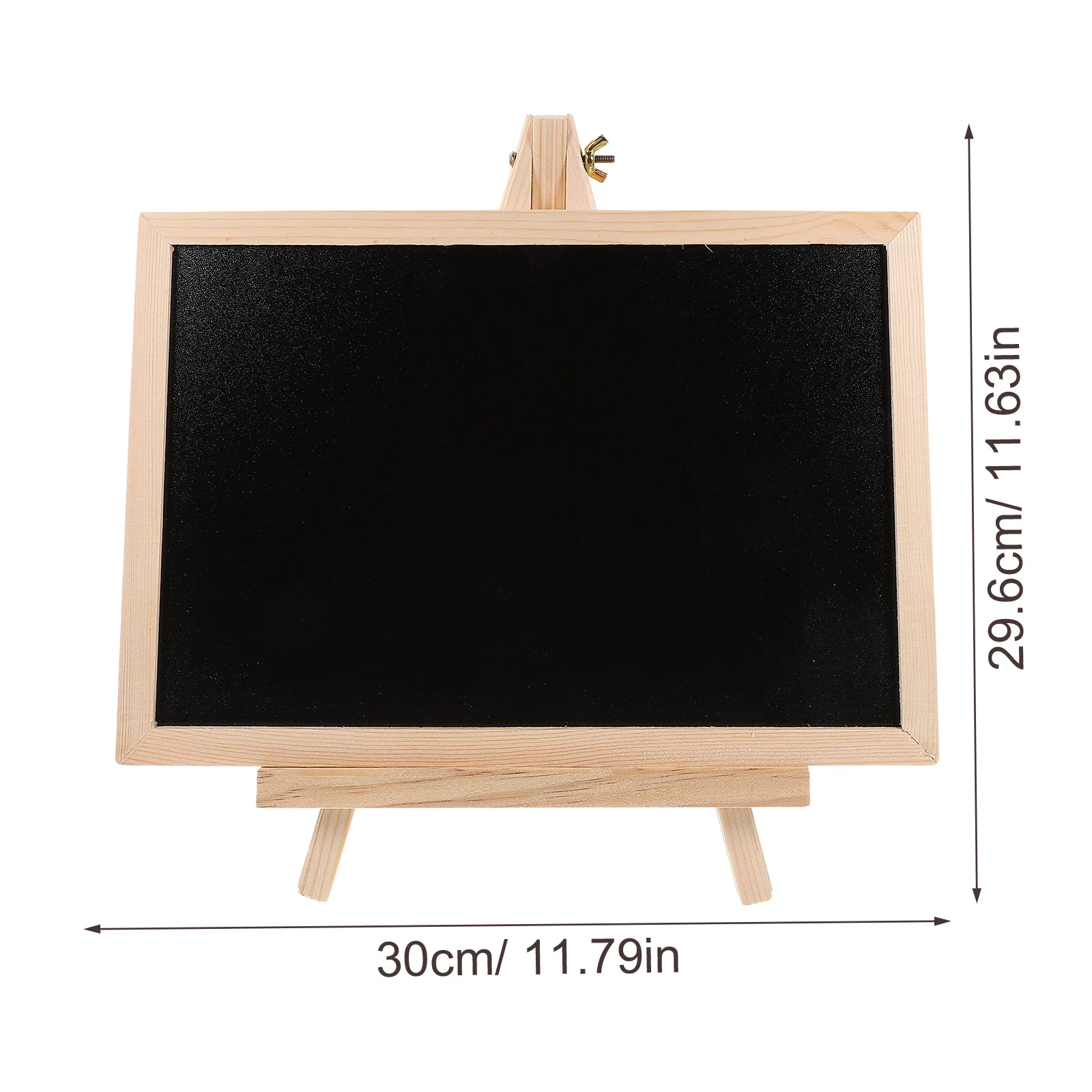Standing Chalkboard Sign Wooden Desktop Message Board For Home Bar Decor Countertop Memo Display Tabletop Chalkboard Wood