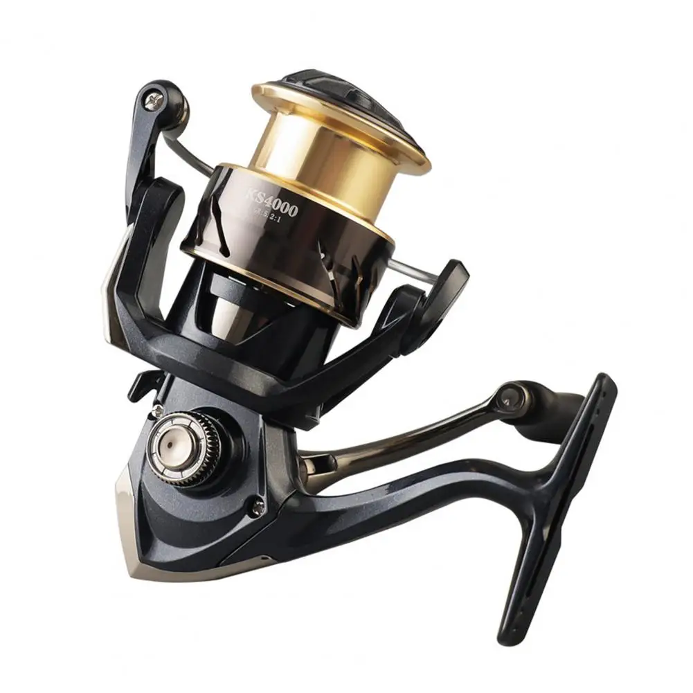 Spinning Reel 4+1 BB 5.2: 1 Gear Ratio Die-Casting Handle Fishing Wheel Ultra Light Carp Fishing Casting Reel Fishing Tackle