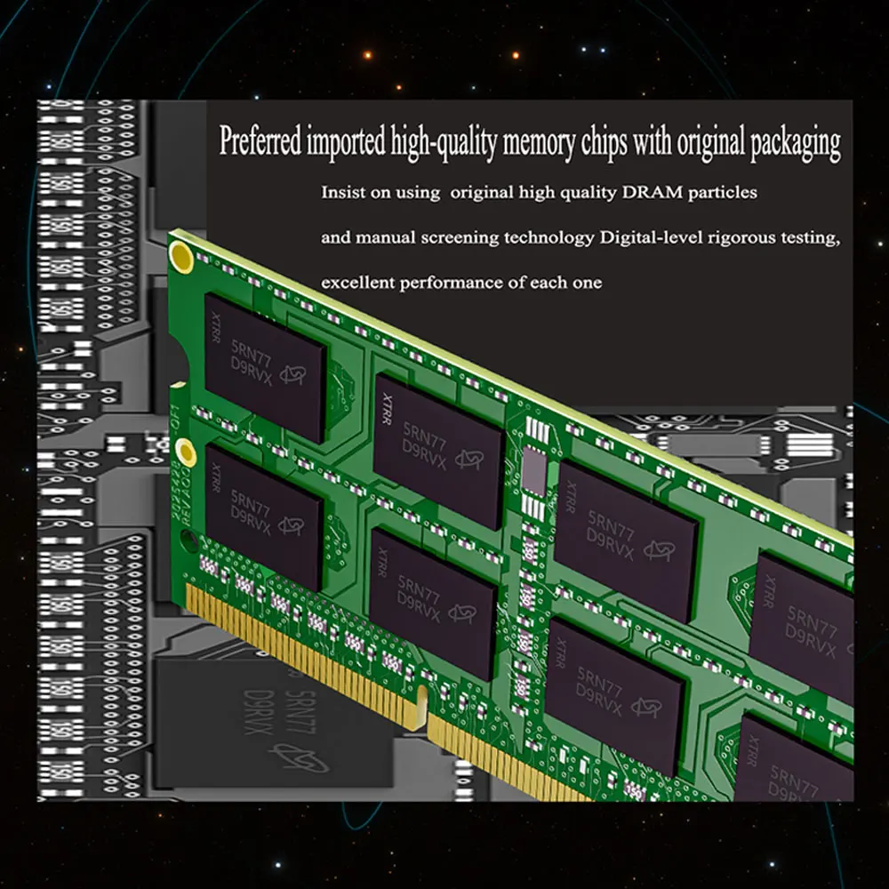 Memória RAM do portátil, DDR3, 8GB, 4GB, DDR4, 16GB1066, 1333, 1600Mhz, 2133, 2400Mhz, SODIMM, PC3-10600, PC3-12800, caderno, 1.5V