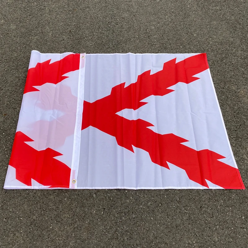 Aerlxemre عبر بورجوندي ، brax x 90 بوليستر ، مخيط مزدوج ، عالي الجودة ، علم الإمبراطورية الإسبانية #5