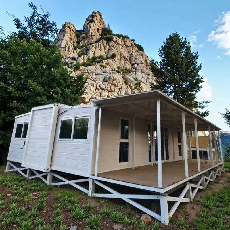 Container House Fertig erweiterbar modular Tiny Home Mobile Living Cabin Fertigvilla Luxus Tiny Home Beachfront Cabins H