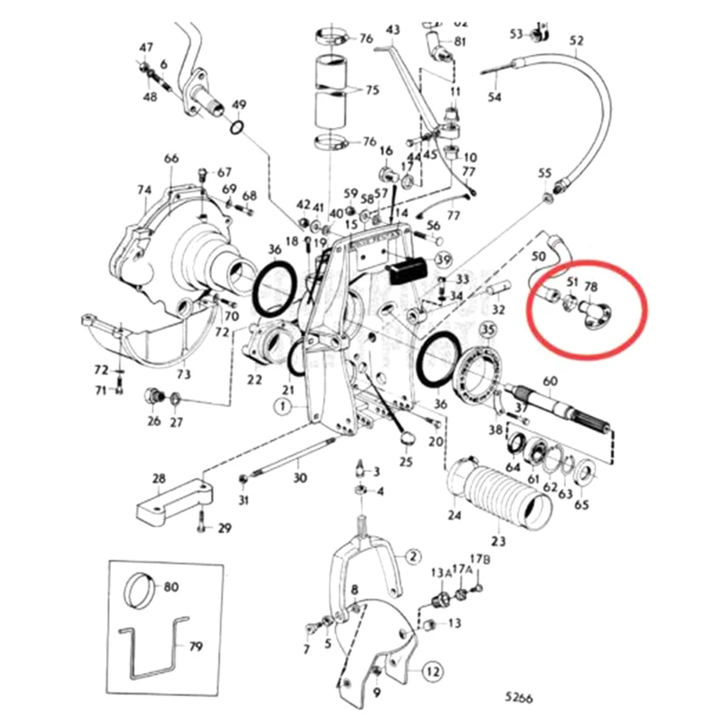 1 шт. для Volvo Penta 854031, разъем для впускного шланга воды 851766, 270, 275, 280, Φ, 18-290, Сменные аксессуары