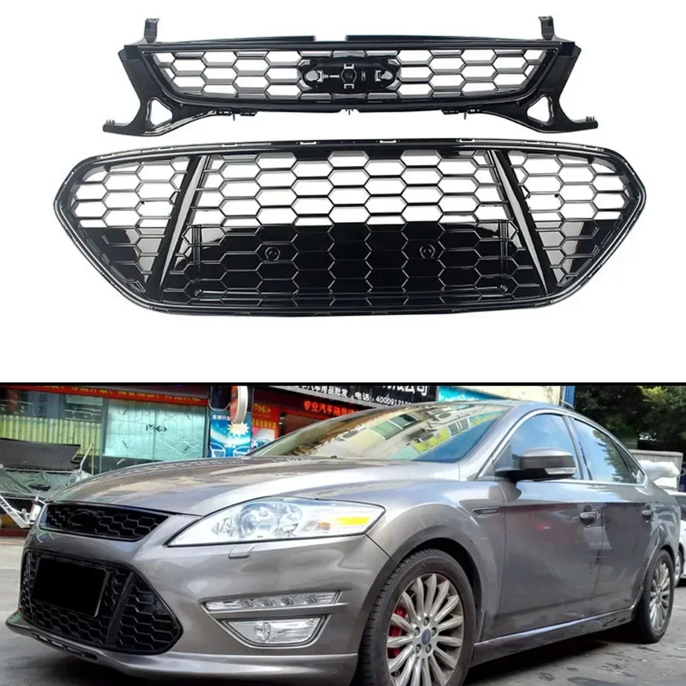 

New! Front Upper Lower Grill Fit For Ford Mondeo 2011 2012 2013 MK4