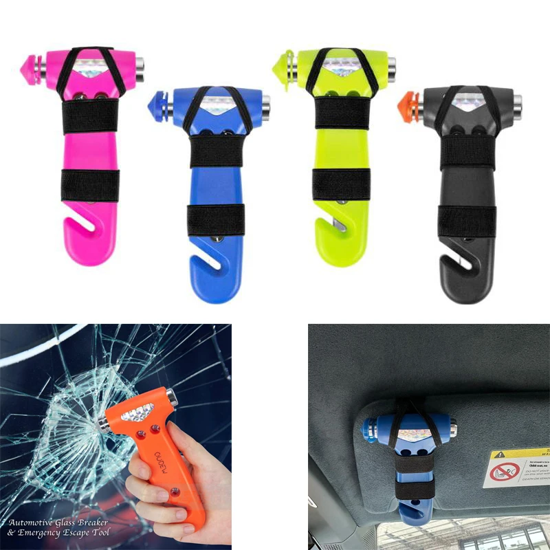

{MX} Инструмент аварийной эвакуации 3 в 1 с автомобильным оконным выключателем и резаком для ремней безопасности Автомобильный безопасный молоток Инструмент первой необходимости