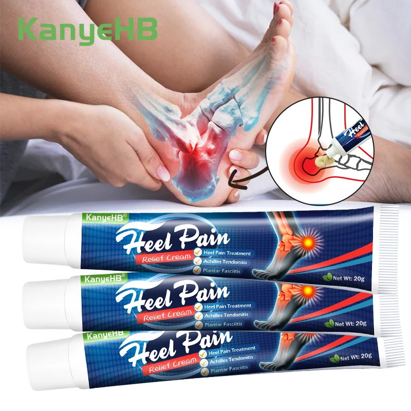 

3Pcs Heel Spur Pain Relief Medical Cream Metatarsal Fasciitis Plantar Joint Tendon Pain Achilles Tendonitis Herbal Cream A984