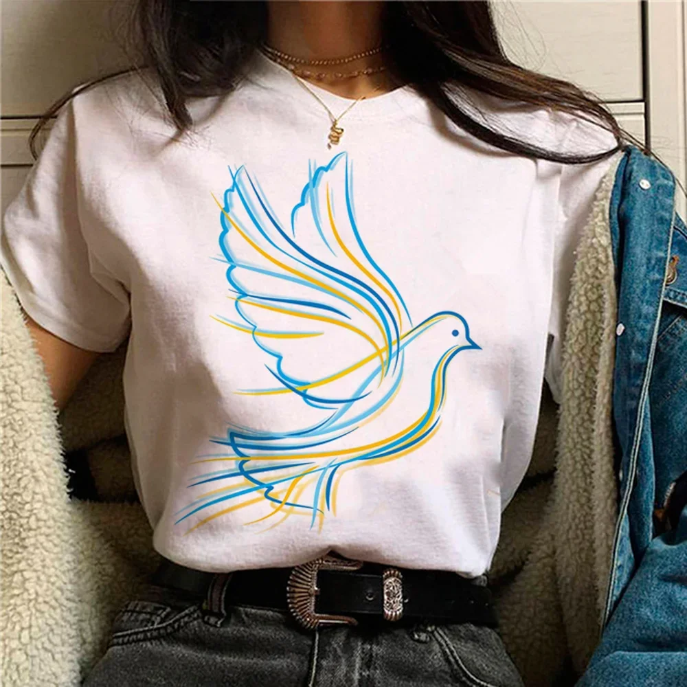 Women Streetwear Funny Harajuku Casual Print Top Lady Clothing Summer Short Sleeve Korean Harajuku Streetwear Y2K Minimalist Tee