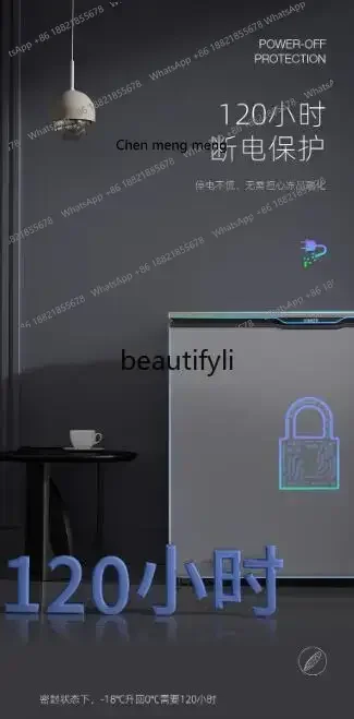 ตู้แช่แข็ง Z189 ความจุ 200 ลิตร แบบประตูบาง สำหรับใช้ในครัวเรือน ตู้แช่แข็งขนาดเล็กสำหรับเก็บอาหารสด ตู้แช่แข็งมินิ ประหยัดพลังงาน ตู้เย็น รุ่นทางการจาก Flagshi