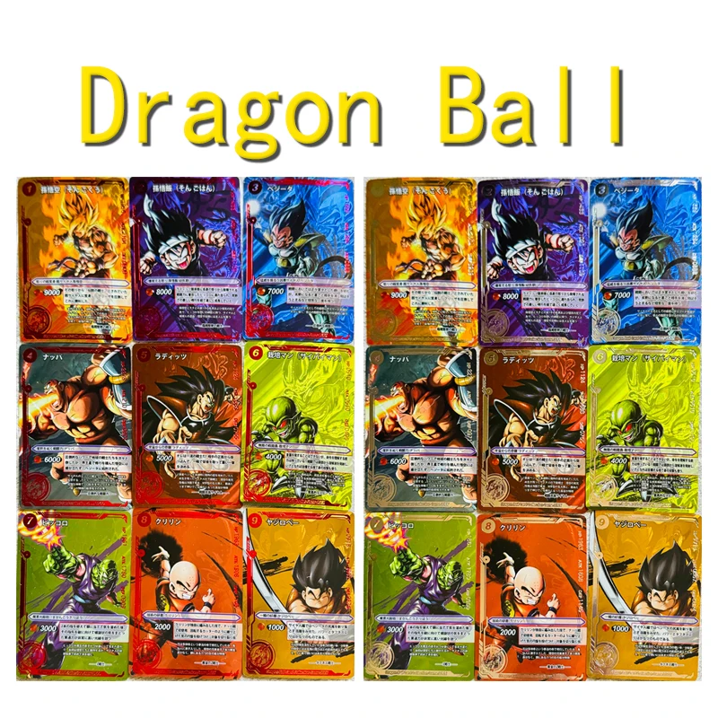 

NEW Anime Dragon Ball Chapter 5 Homemade flashcards Son Goku krillin Piccolo Game Collection surprise Man Birthday present