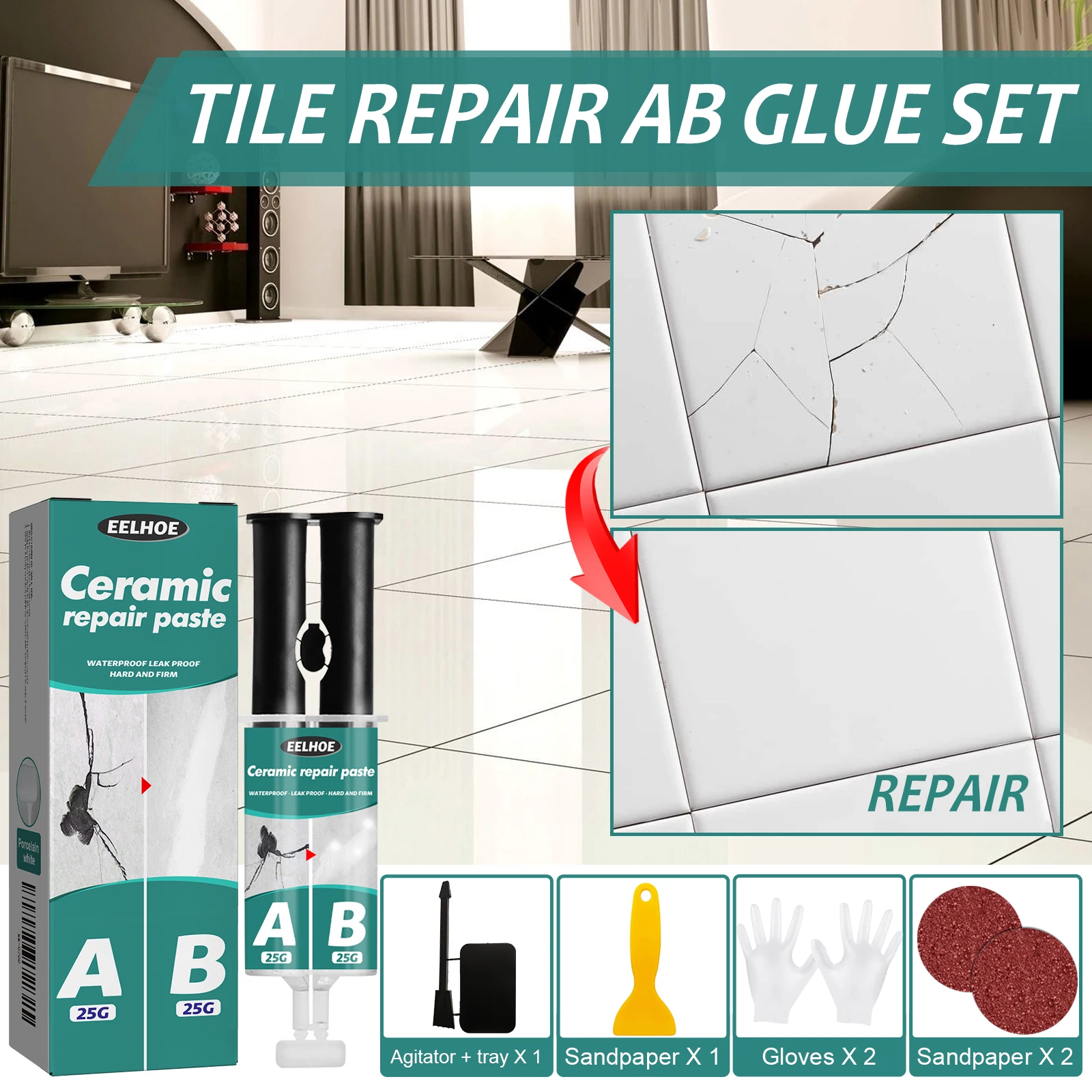 Professional Tile Marble Repai - огляд і ціна Epoxy Resin Ab