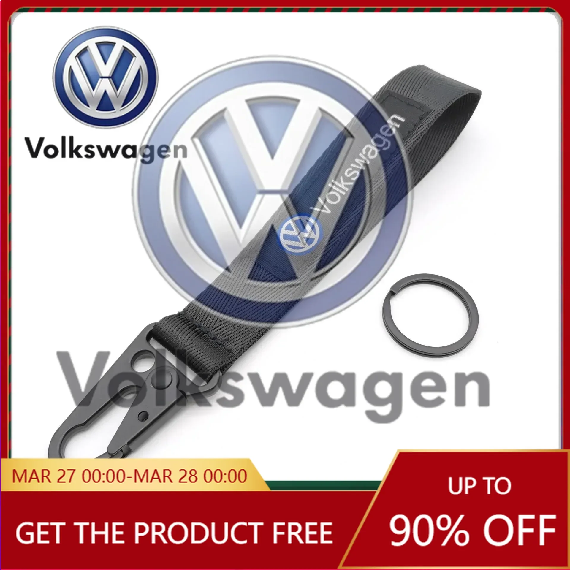 

Эмблемы для автомобилей VW Volkswagen, нейлоновый брелок-наклейка для ключей, аксессуары для украшения автомобиля для Volkswagen Golf, Polo, Tiguan, Passat