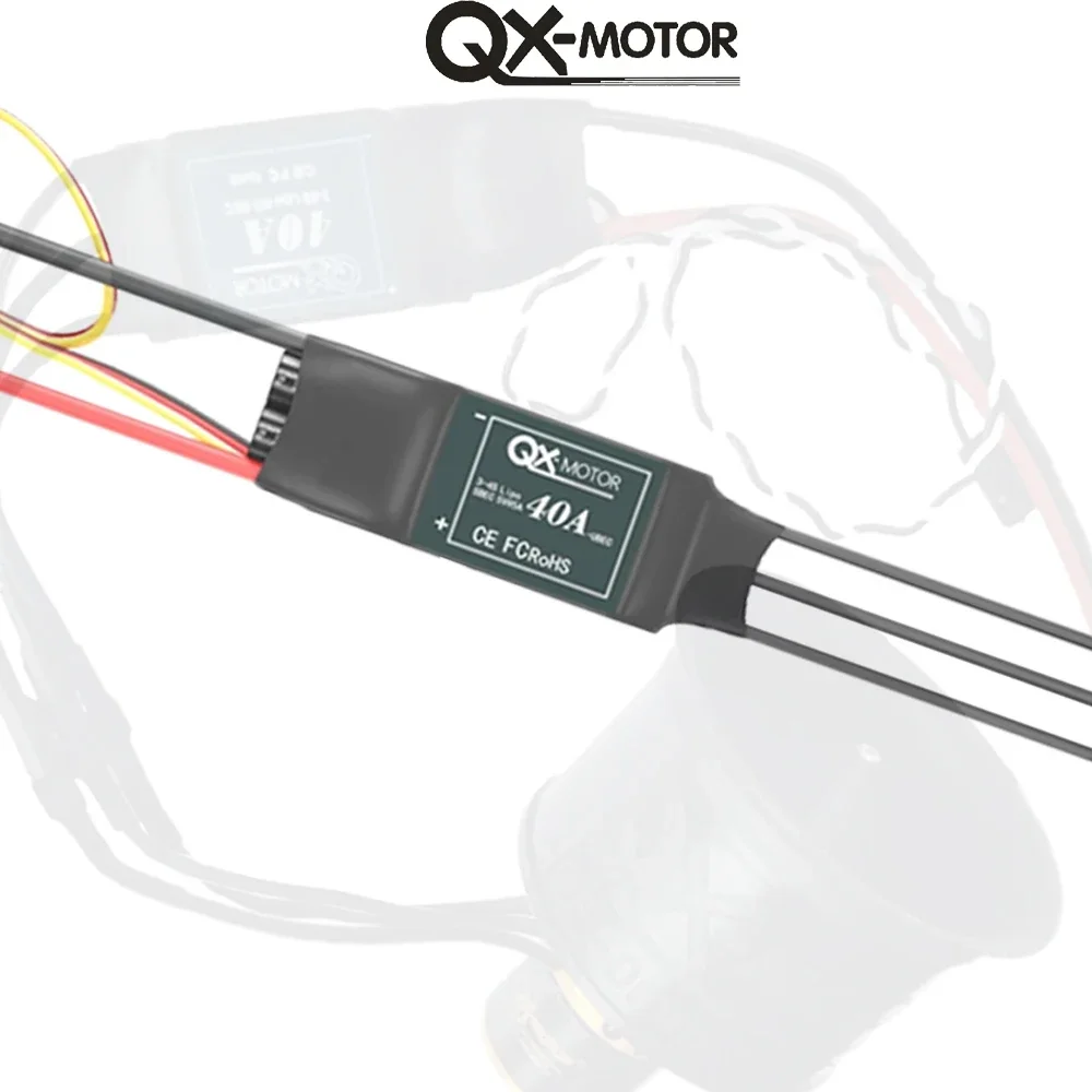 QX Motor QF2611 3300KV 4000KV 4600KV 3S 4S  50mm EDF 12 Blade Fan Brushless Motor CW CCW With 40A ESC