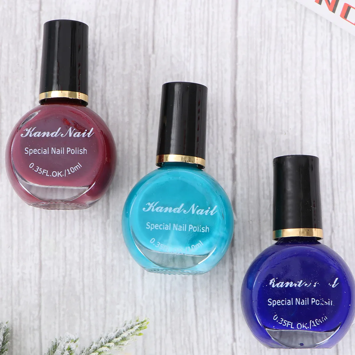 

6Pcs Nail Stamping Polish High Purity Long-Lasting Nail Art Printing DIY Gel Polish Varnish for Shiny Color Change Nails