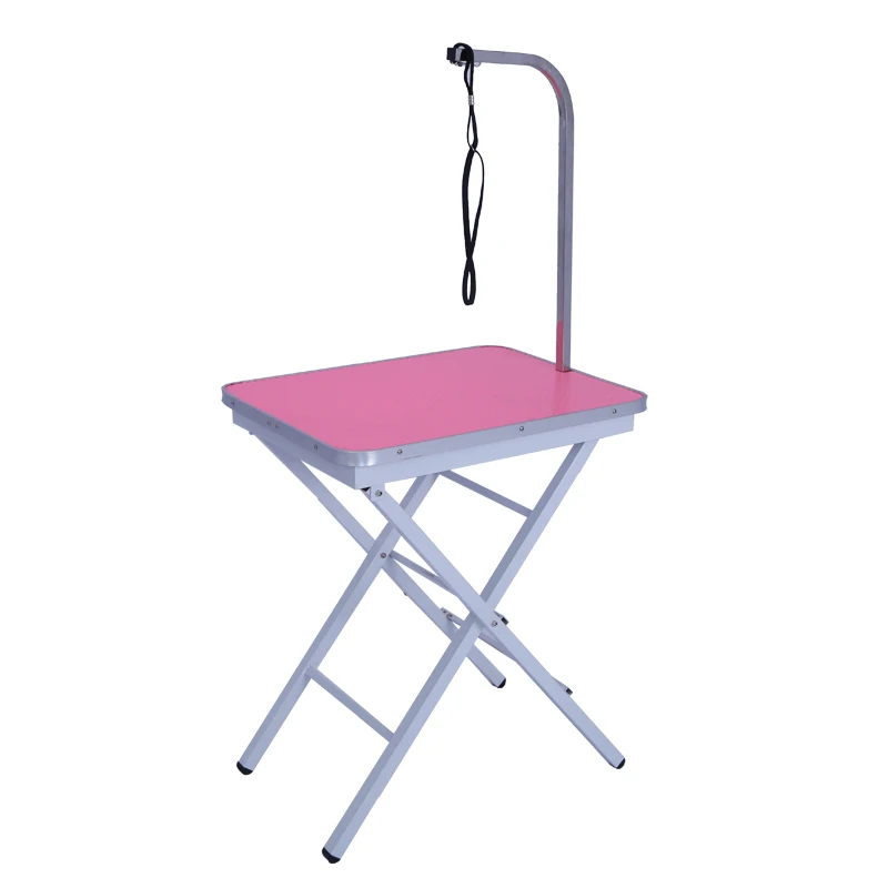 Portable Folding Pet Grooming Table Arm Chinese Professional Manufacturer Stainless Steel Height Adjustable Eco-Friendly Charge