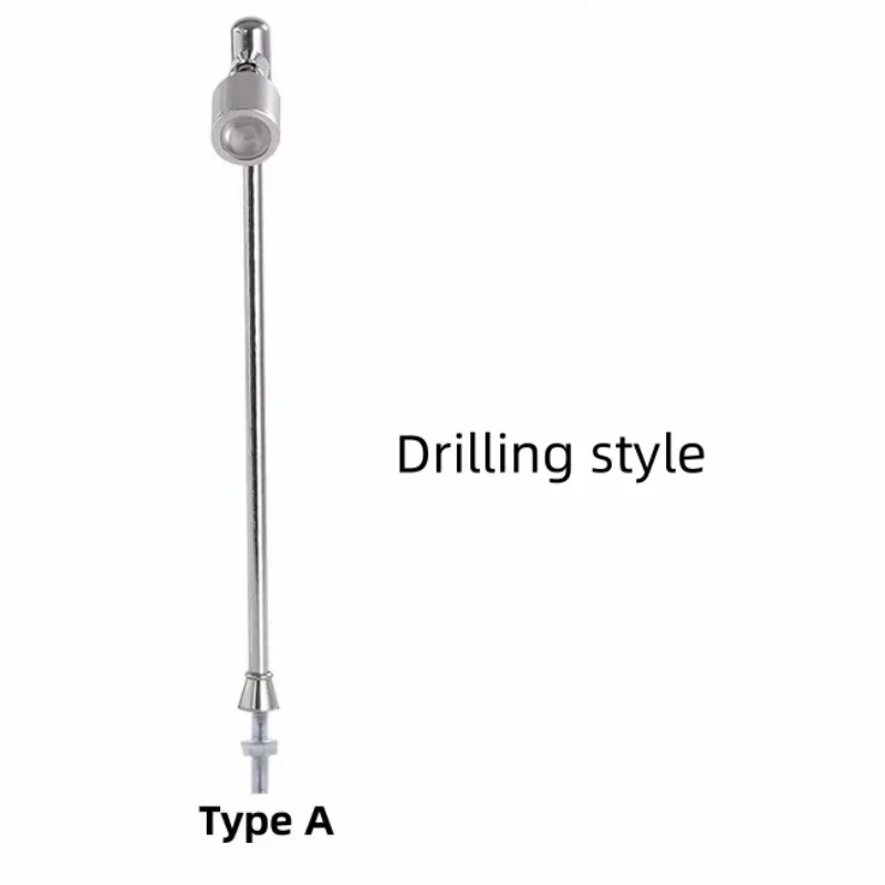 Spotlights Cabinet Exhibition Glass Showcase Light Drilling Style Long Pole Spot Light Jewelry Display Cabinet Pole Lamp 1W