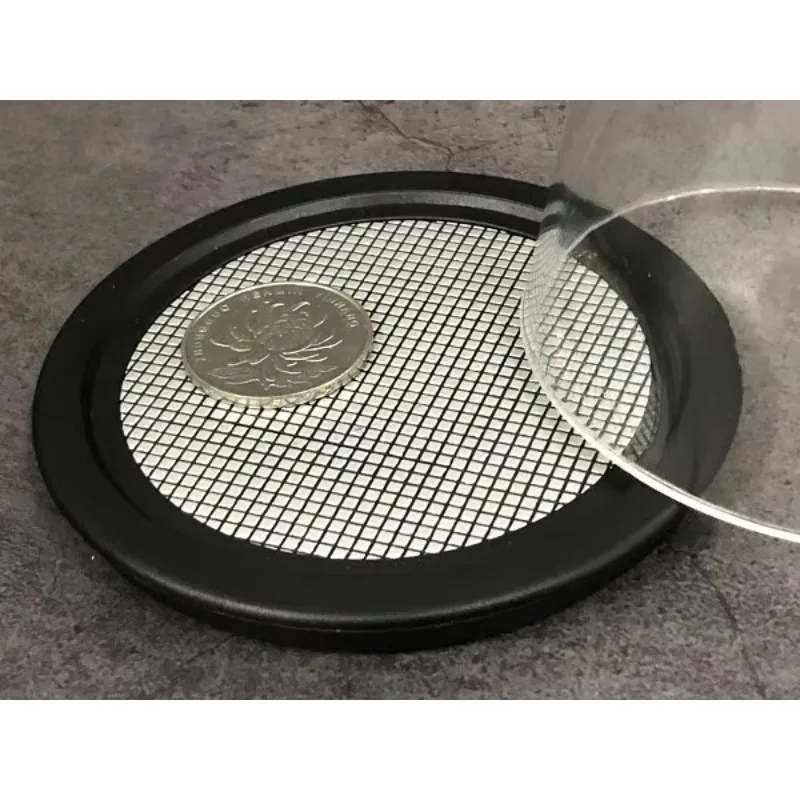 Miracle Coin Thru Goocheltrucs Gimmick Illusies Een visuele penetratie Magie Show Straatmagie Rekwisieten Goochelaar Klassiek Magia Grappig