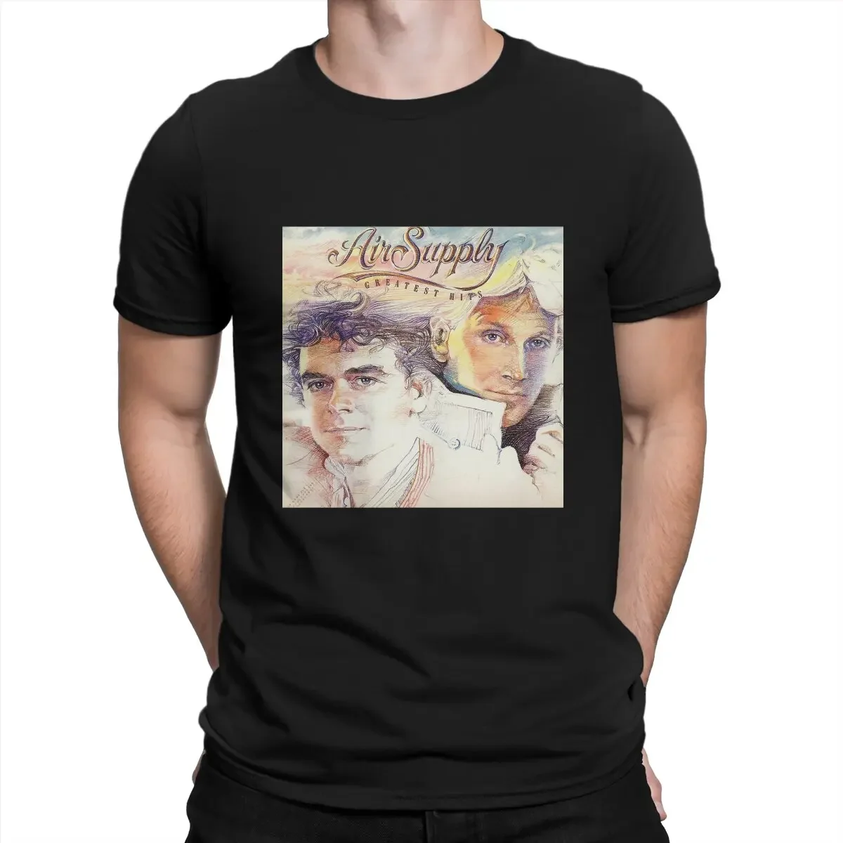 Men Air Supply Cool Cotton Short Sleeve T Shirt heavyweight 2024 The World-renowned Slow Rock Group Of The 70s And 80s T-Shirts