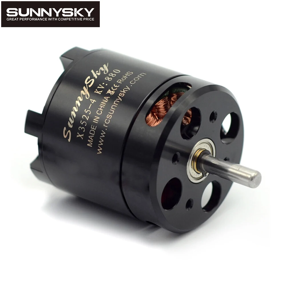 SunnySky X3525 520KV/720KV/880KV X-series Brushless Motor 5.0mm Shaft For FPV Multicopter Quadcopter