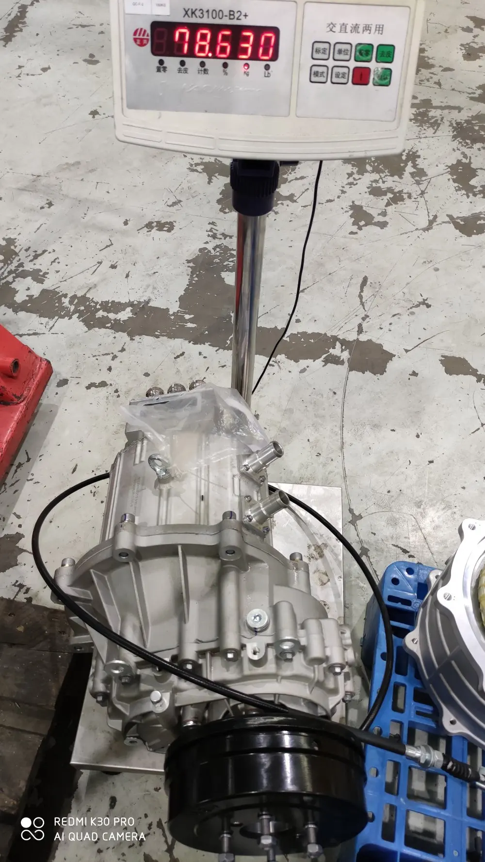 Brogen OEM 60kw 100kw 120kw 380V 400V Pmsm AC moteur électr véhicule dérivation e-axe transmission pour livraison Van camion pick-up