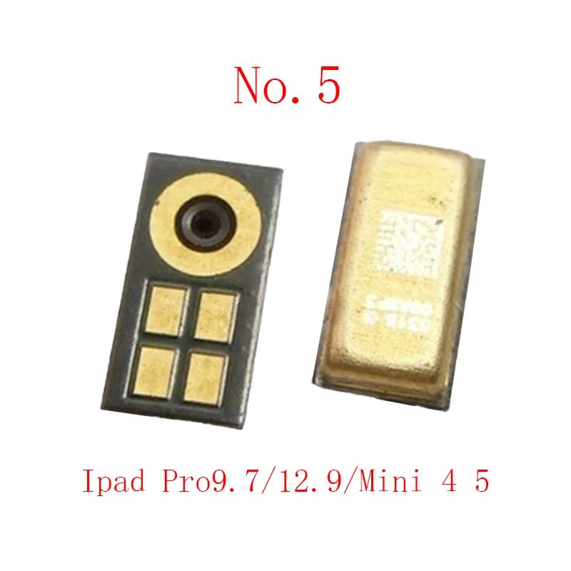 10pcs Inner MIC Speaker For IPhone 13 12 11 Pro Max Mini XS XR X 8 Plus 7 6S 6P 6 5S Ipad 3 4 5 9.7 12.9 Microphone Transmitter