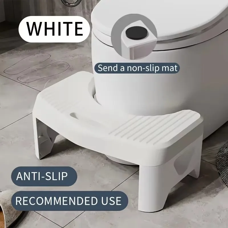 Adjustable Bathroom Squat Stool for Comfortable Toilet Posture, Ideal for Kids, Adults, and Pregnant Women image 3