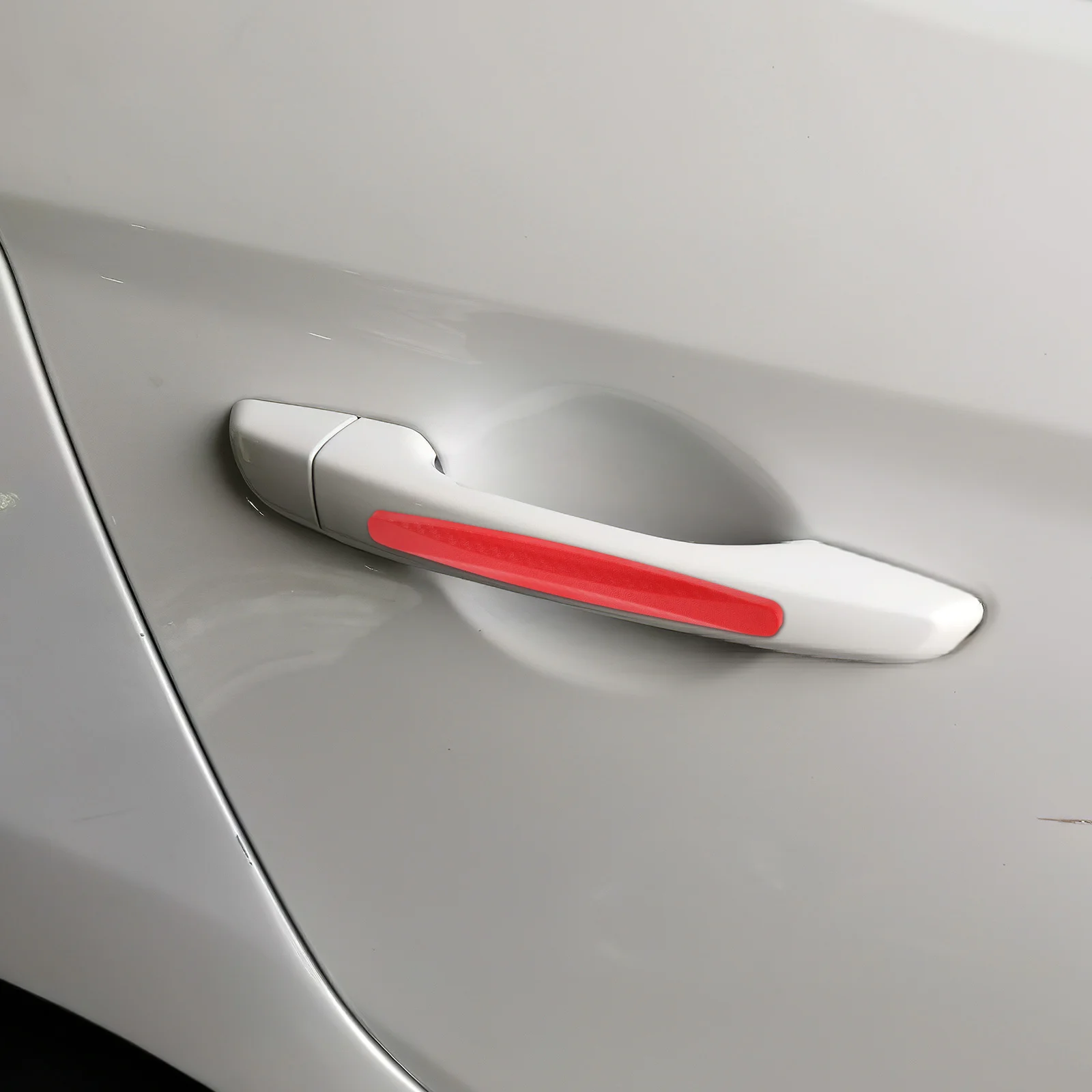 

4Pcs Carbon Fiber Bumper Protector Anti-Collision Anti-Scratch Protective Strips Car Door Edge Guards Auto Accessories