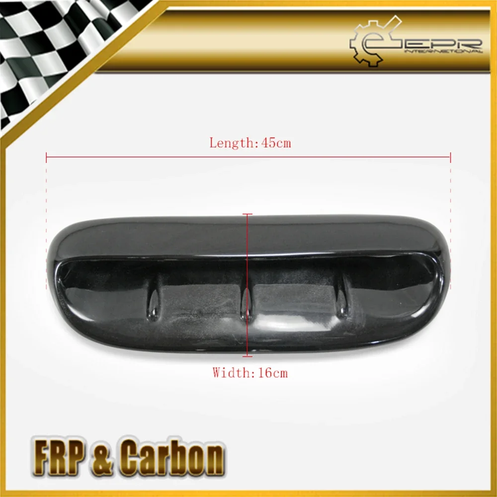 Car decorative air Flow Intake hood scoop bonnet vent case covers For MINI COOPER S R53 2006 Type DG Glass Fiber DG Hood Scoop