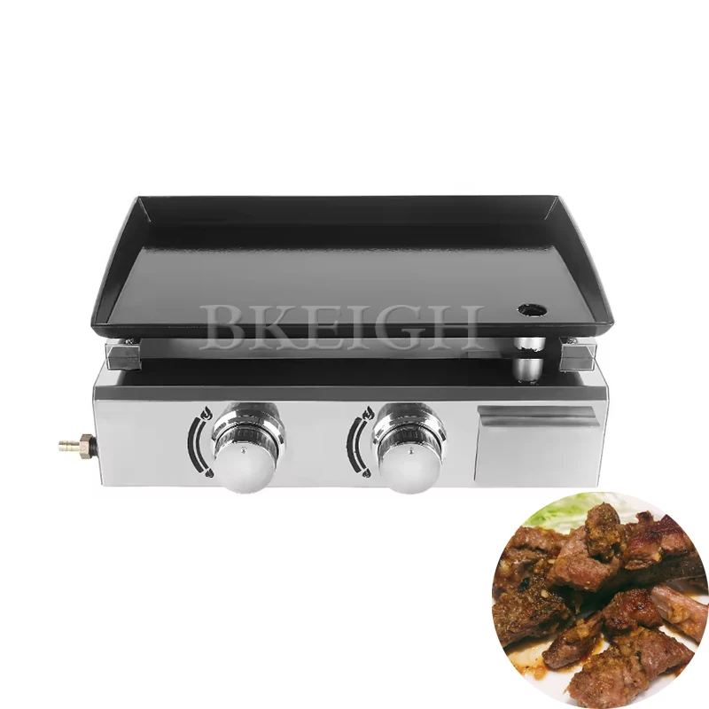 צלחת ברזל ללא עשן, רב תכליתי, ללא מקל אפיית מקל, טיגון סטייק מסחרי מחבת צלייה