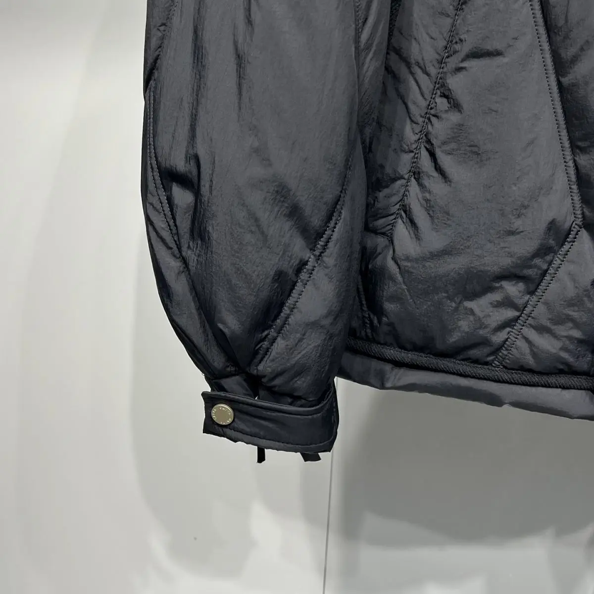 2026 Winter Stand Collar Down Cotton Jacket Men's Fashion Plaid Casual Warm Coats Male Solid Color Cotton-padded Parkas C974