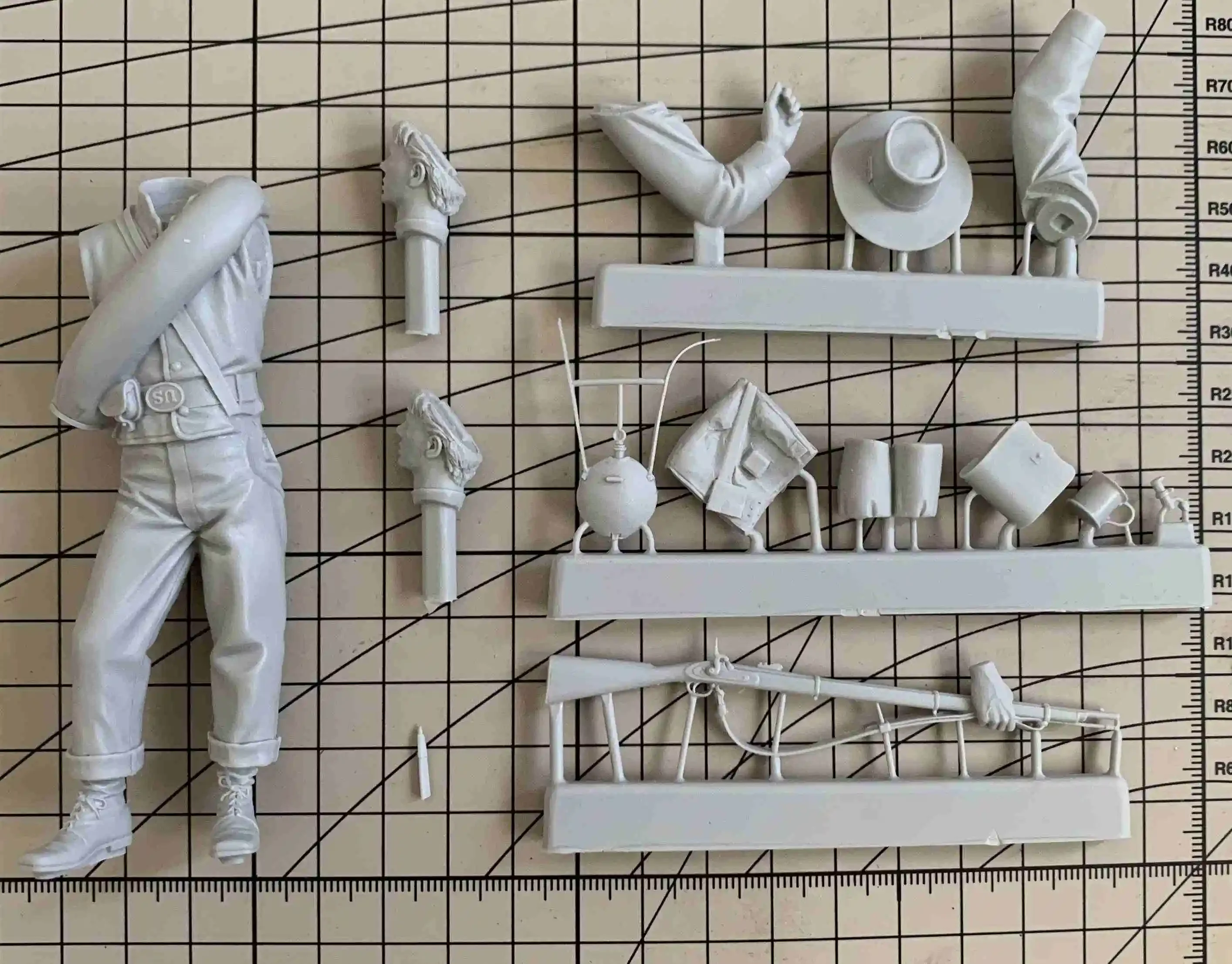 

1/16 Resin Model Figure GK， Unassembled and unpainted kit
