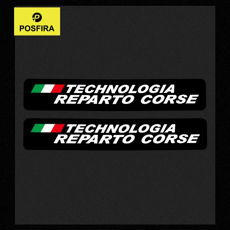 POSFIRA Motorcycle Stickers Vinyl Decals for Aprilia RSV 1000 Mille R Accessories Technologia Reparto Corse Graphics Logo Emblem
