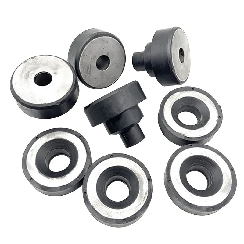 

1 Set Mounting Rubber Cushion Feet Bumper Compatible with Hyundai Excavator R130-5 R130-7 R200 R220-5
